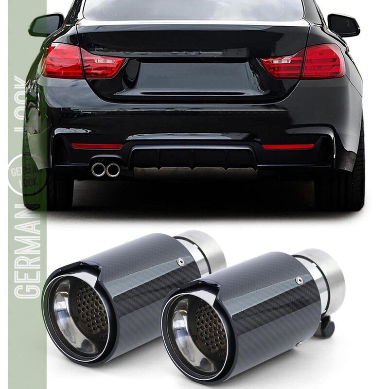 Sorties d'échappement 90mm carbone pour BMW Série 4 F82 F83