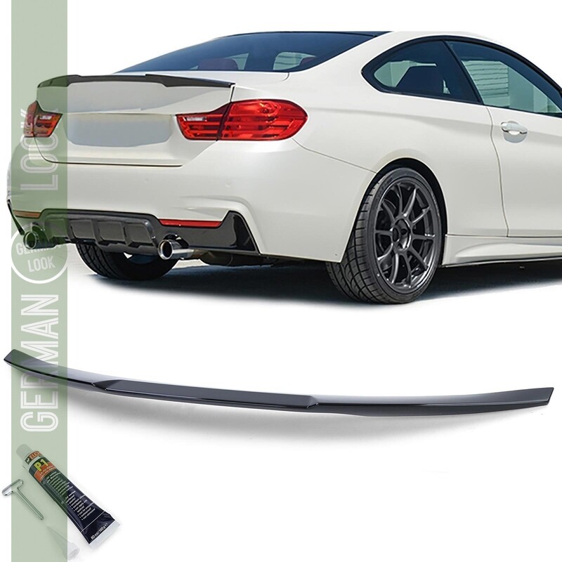 Becquet M4 Performance pour BMW M4 F82 F83 noir brillant