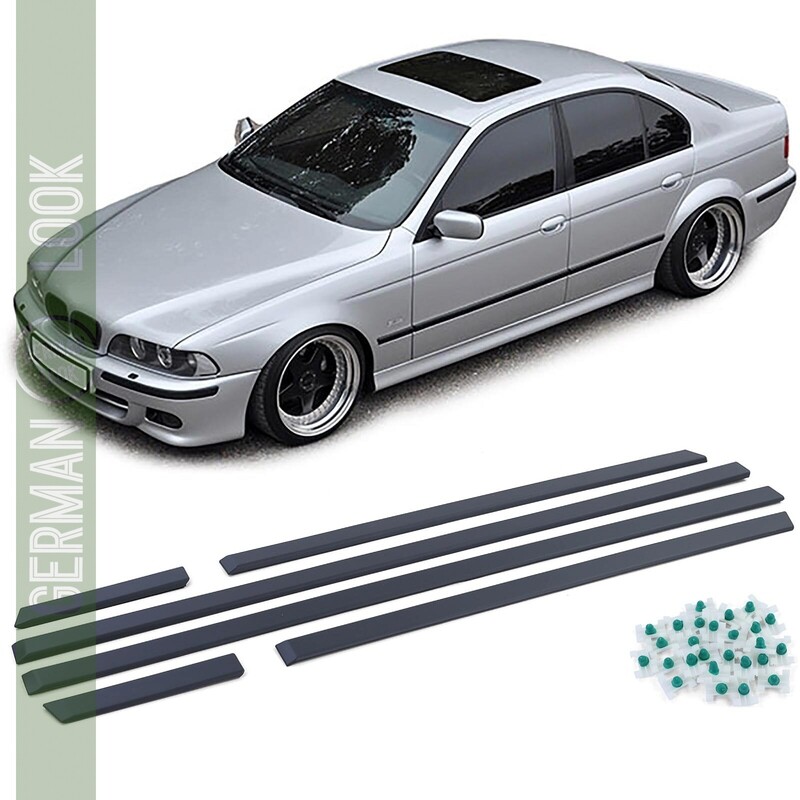 Baguettes de porte et aille Pack M pour BMW serie 5 E39 1995-2003