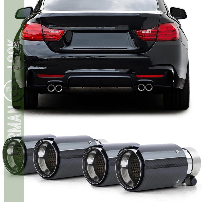 Sorties d'échappement 90mm carbone pour BMW Série 4 F82 F83