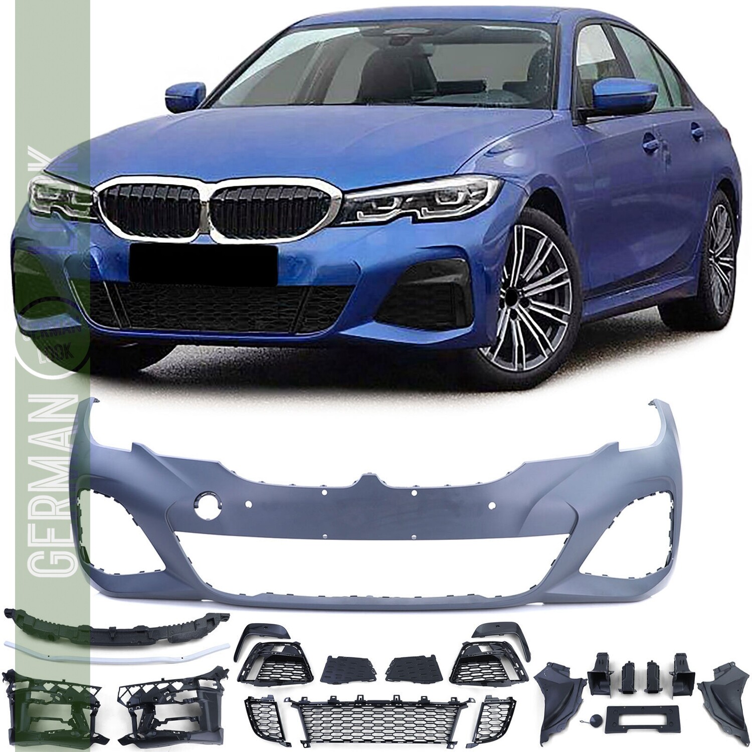 Pare chocs BMW série 3 G20 G21 à partir de 2018 - Look Performance