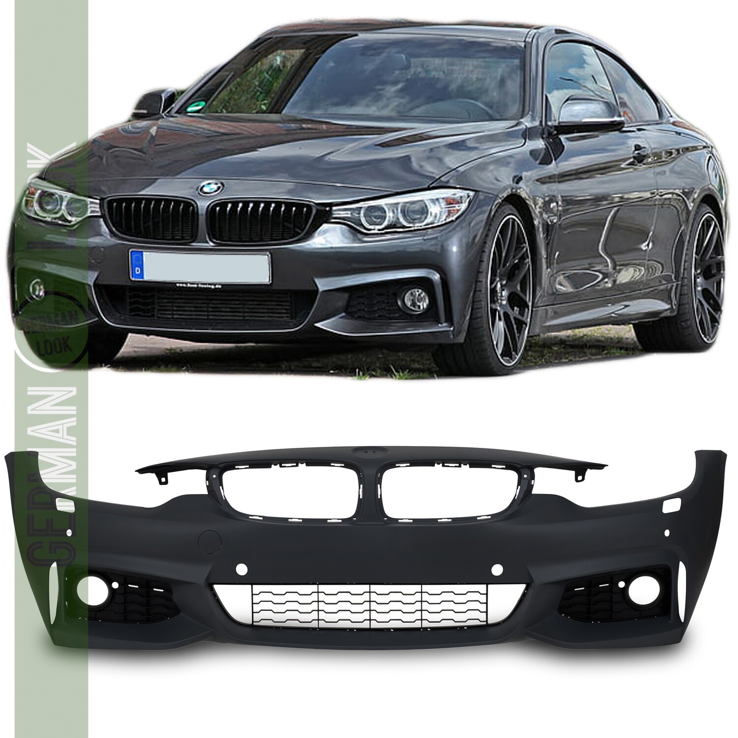 Pare-chocs avant pour BMW Série 4 F32 F33 F36 Pack M