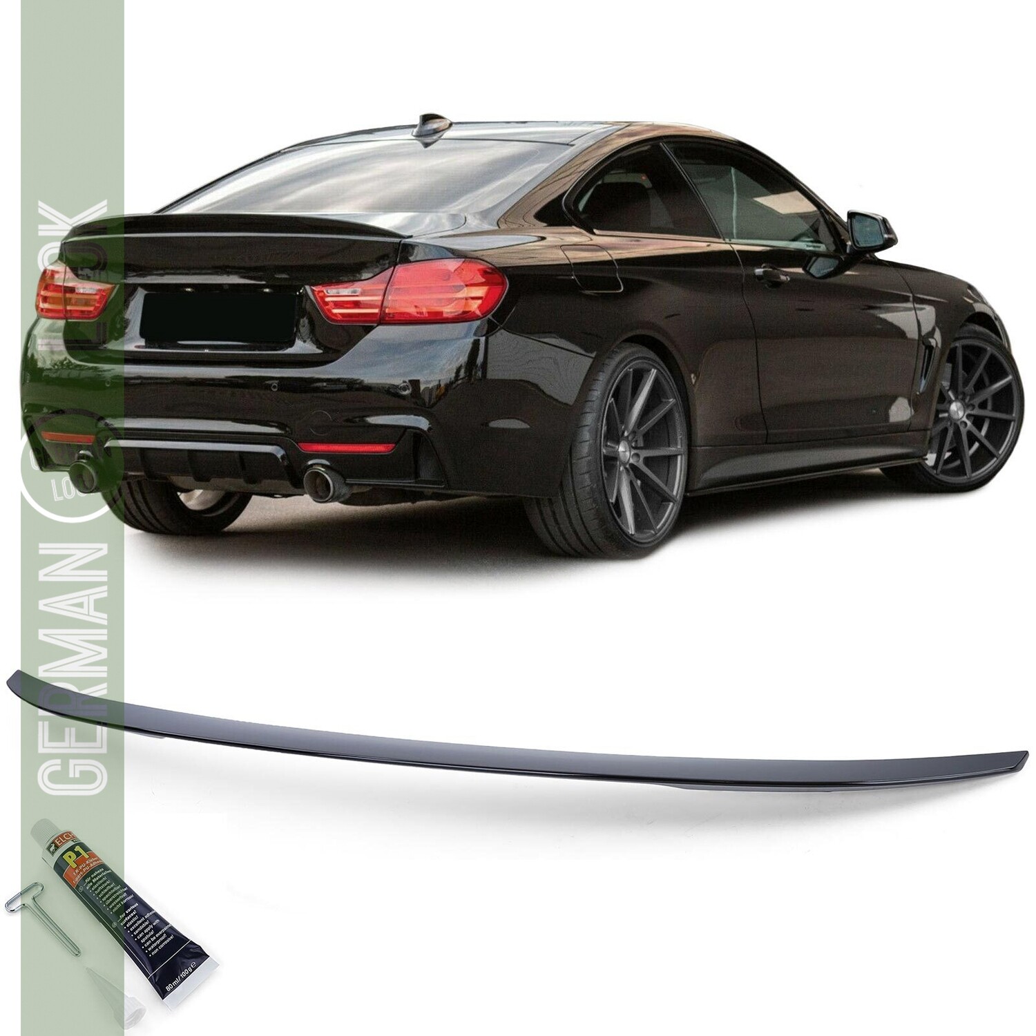 Aileron Performance para BMW Série 4 F32 Coupé preto brilhante