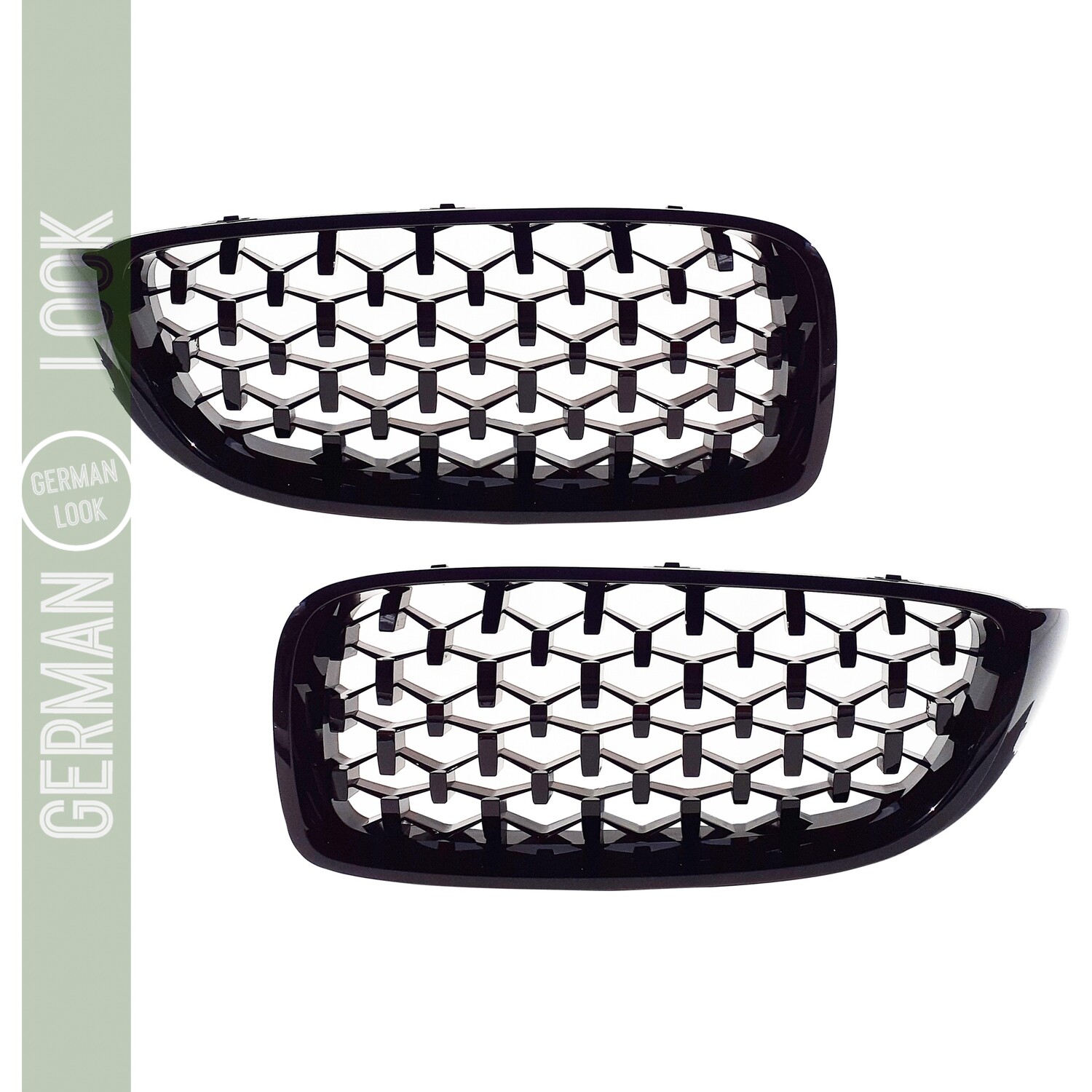 Calandre / Grille diamant Look Pack M Performance pour BMW Série 4 F32 F33 F36 à partir de 2013