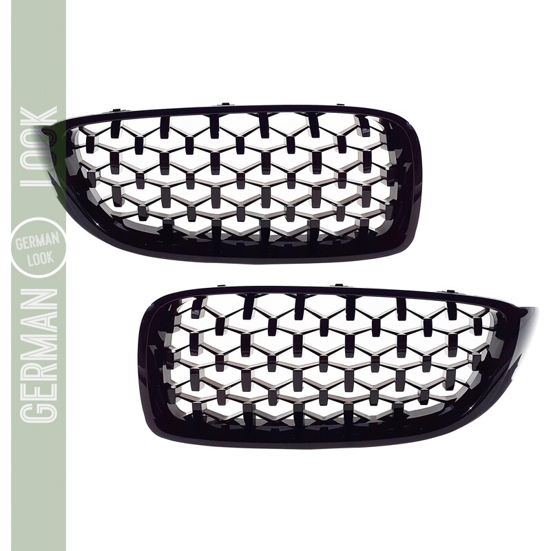 Calandre / Grille diamant Look Pack M Performance pour BMW Série 4 F32 F33 F36 à partir de 2013