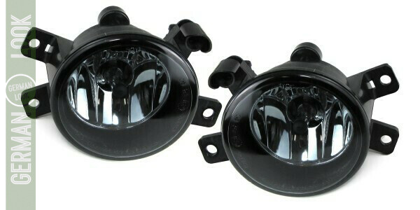 Paire de feux antibrouillard noir fumé pour BMW X1 E84 2009 - 2015