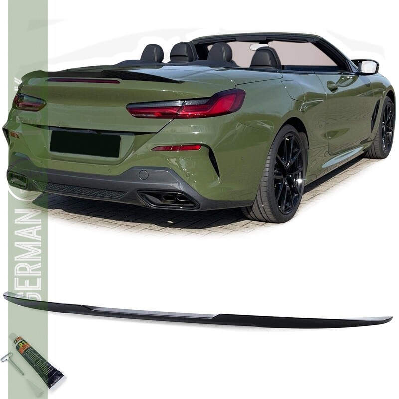 Becquet / aileron Performance noir brillant pour BMW Série 8 G14 F91 Cabrio à partir de 2018
