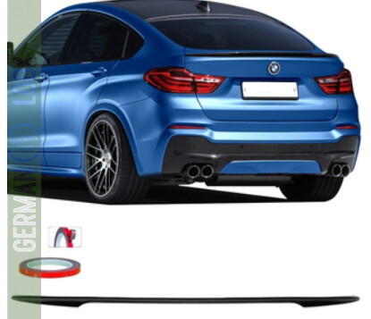 Becquet / Aileron / Lâme de coffre Sport Look Pack M pour BMW X4 F26