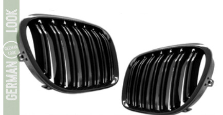 Calandre / Grille double lâme Look Pack M Performance pour BMW F01 F02