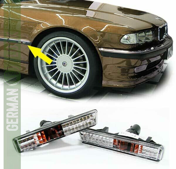 Paire de clignotants latéraux pour Bmw Série 7 E38 1994 - 2001