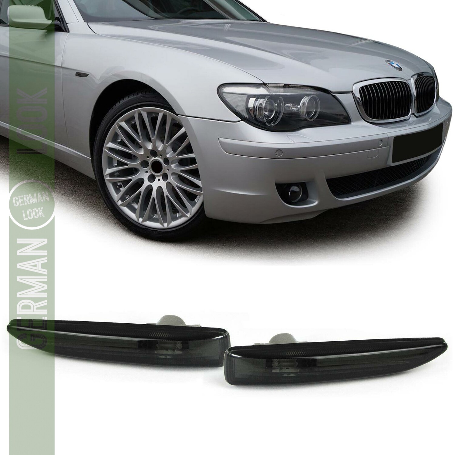 Paire de clignotants latéraux pour Bmw Série 7 E65 2001 - 2008