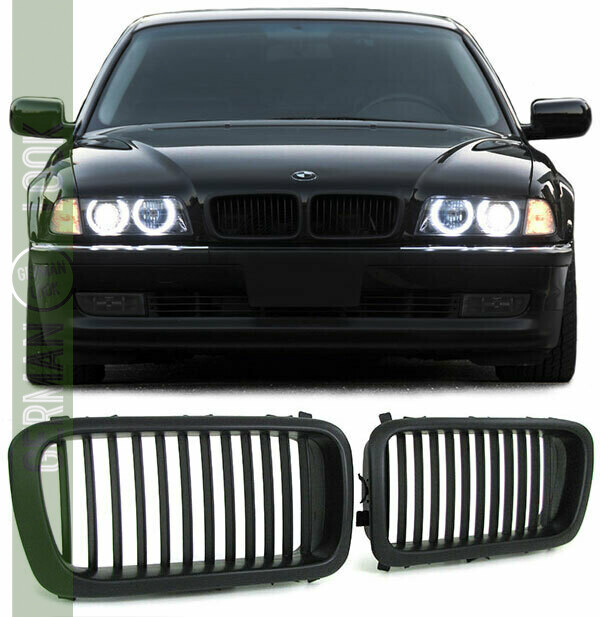 Calandre / Grille pour BMW Série 7 E38 noir mat 1994 - 2001