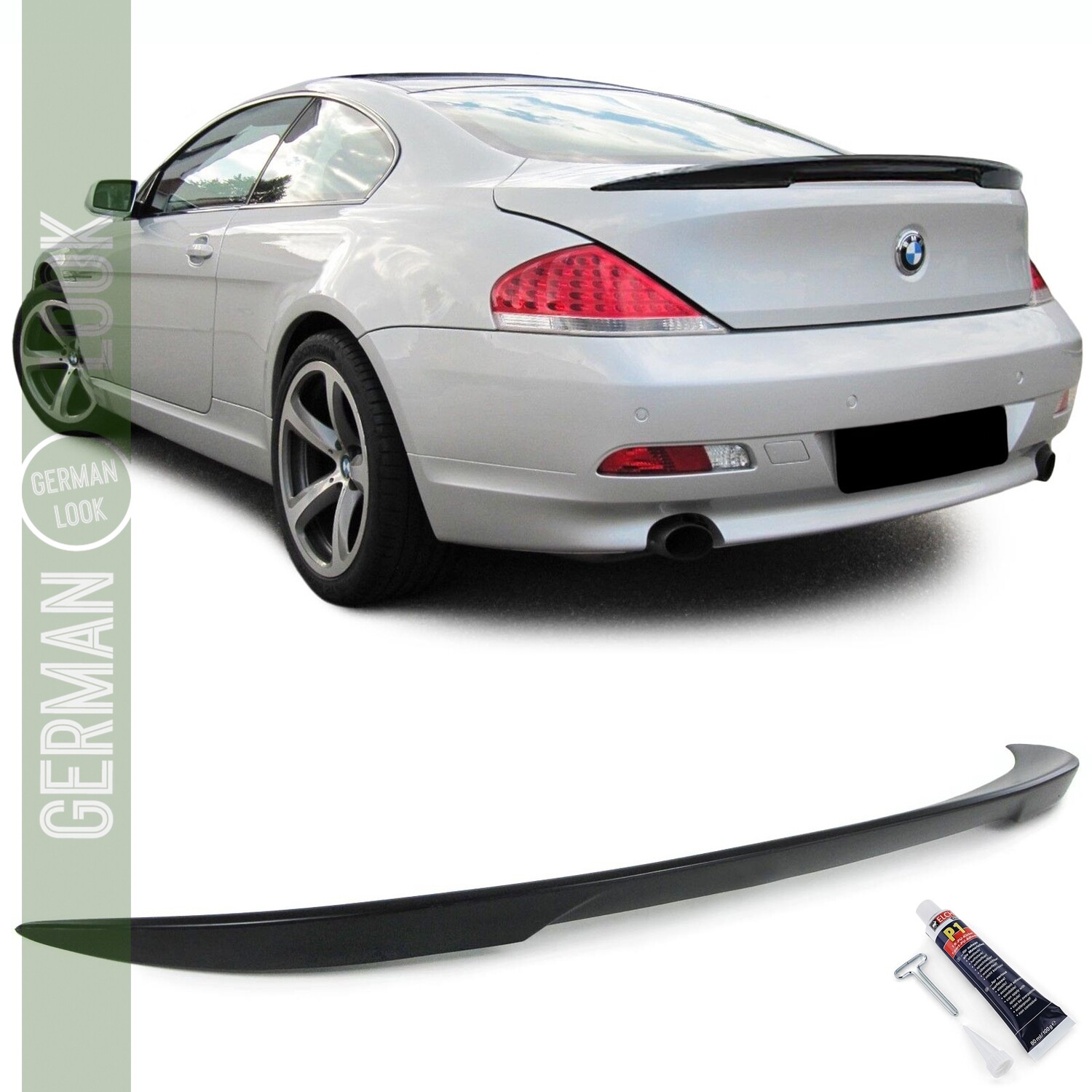 Becquet arrière Sport Look pour BMW Série 6 E63 Coupé 2004-2007