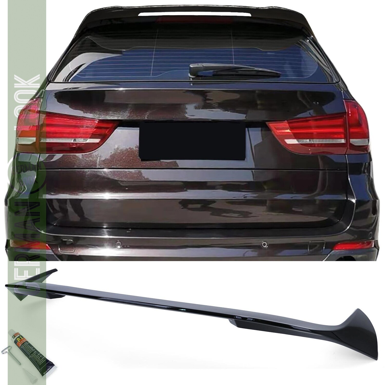 Becquet / Aileron / Lame de coffre Sport Look Pack M pour BMW X5 F15 2013 - 2018