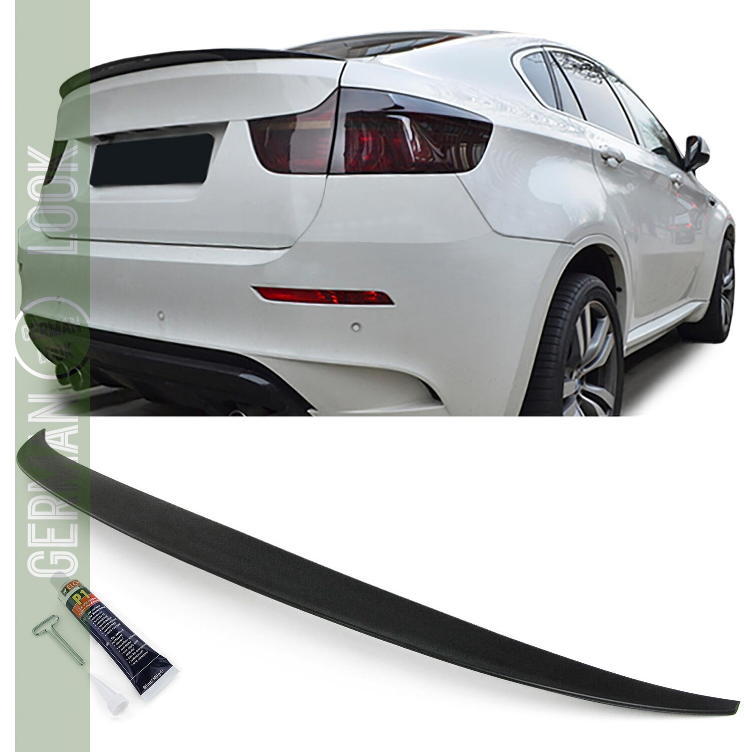 Becquet arrière Sport Look pour BMW X6 E71 2008-2015