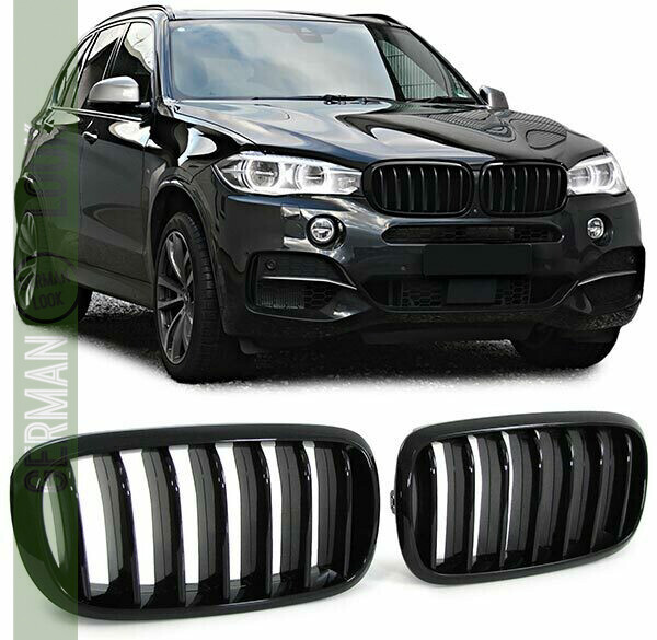 Calandre / Grille pour BMW X5 F15 Look Performance après 2012 - Noir Brillant