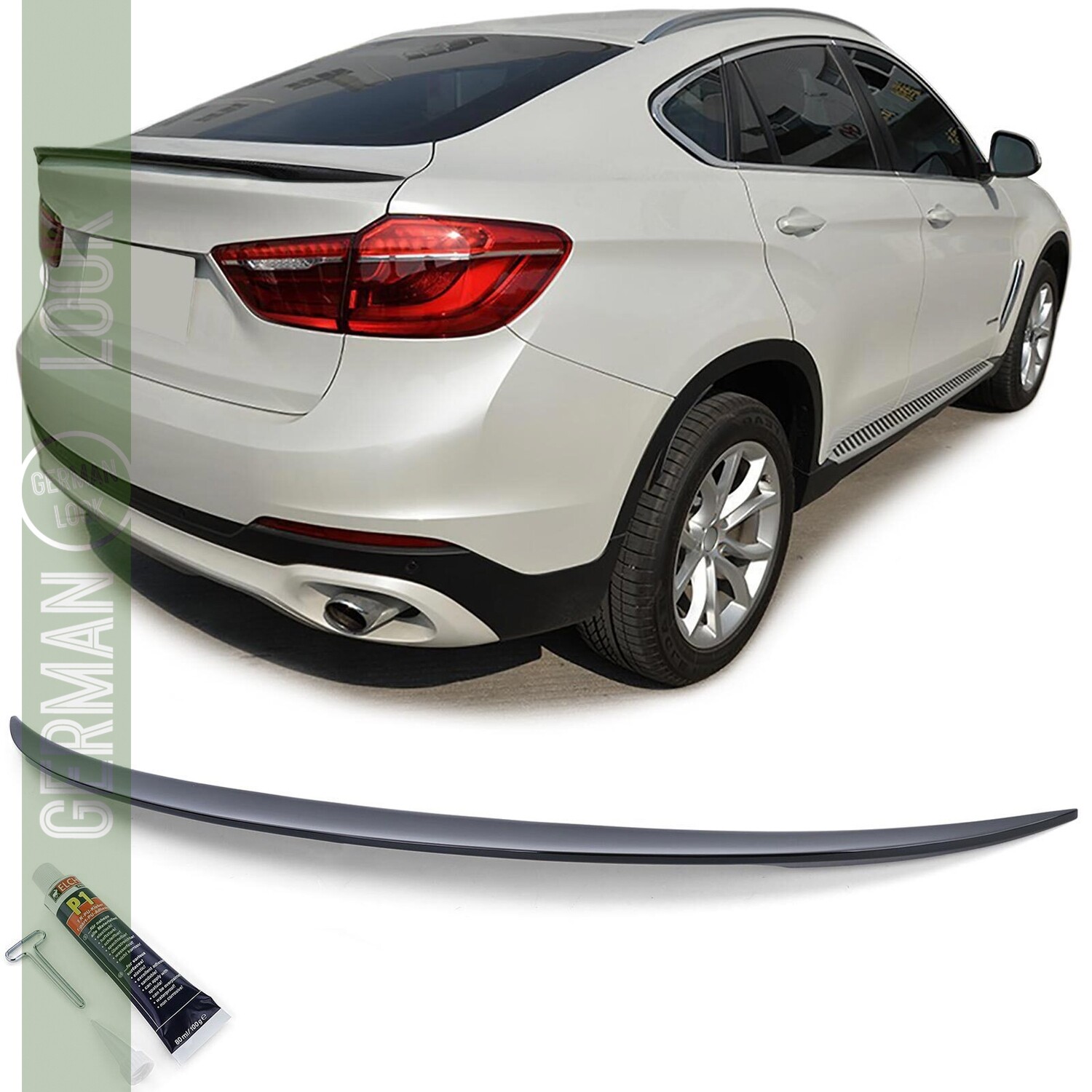 Becquet / Aileron / Lame de coffre Sport Look pour BMW X6 F16 à partir de 2014