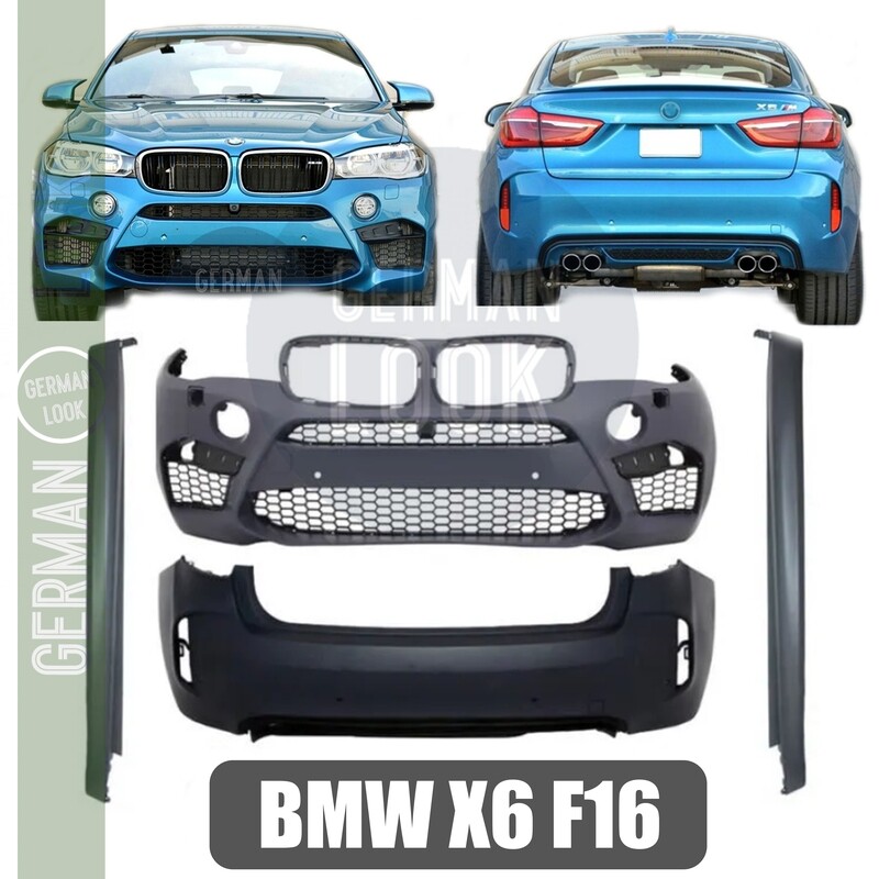 Bodykit pour BMW X6 F16 2014-2018 look X6M