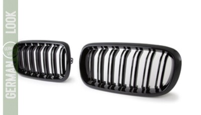 Calandre / Grille double lâme Look Pack M Performance pour BMW X5 F15 + X6 F16