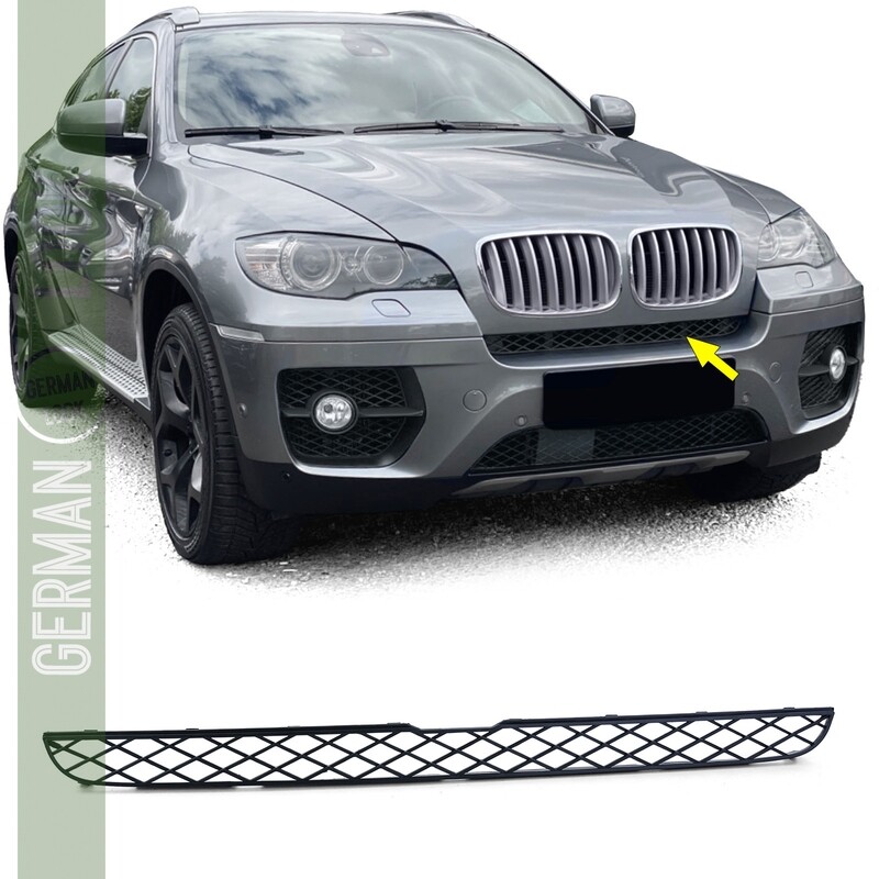 Grille supérieur de pare-chocs sport pour BMW X6 E71 2006-2014