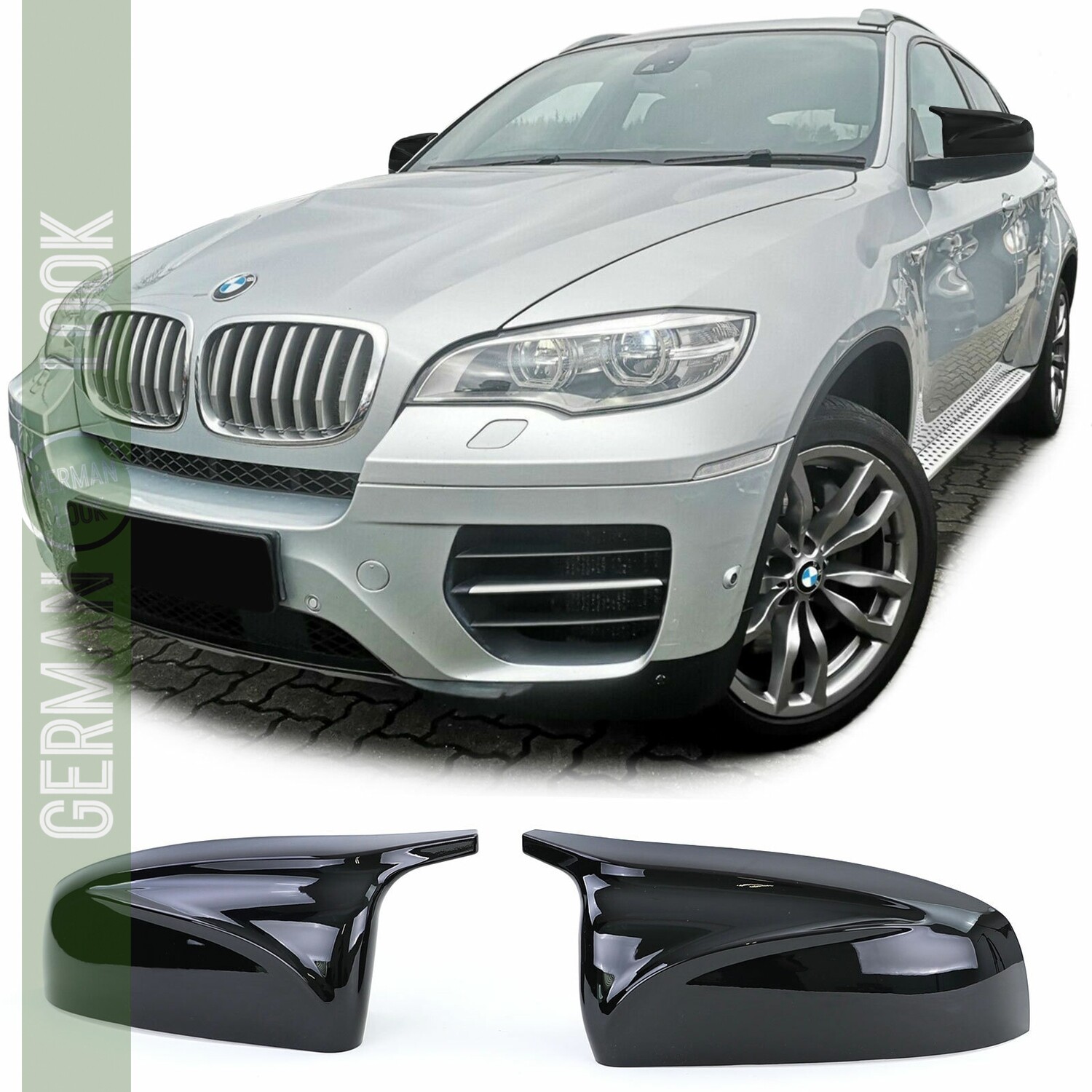 Coques de rétroviseur Look Pack M Performance pour BMW X5 E70 X6 E71
