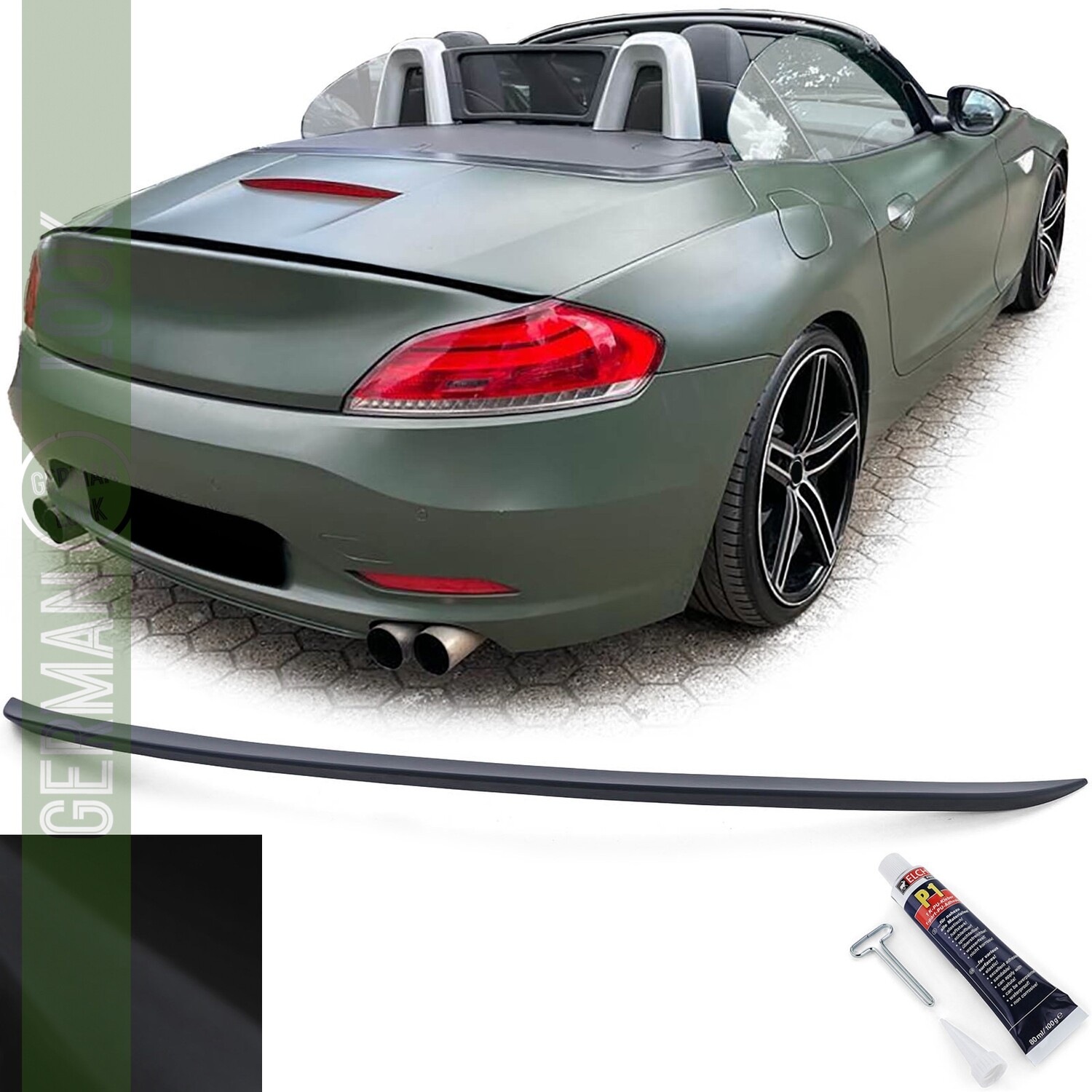 Becquet / Aileron / lame de coffre pour BMW Z4 e89 2009 - 2017  Noir mat