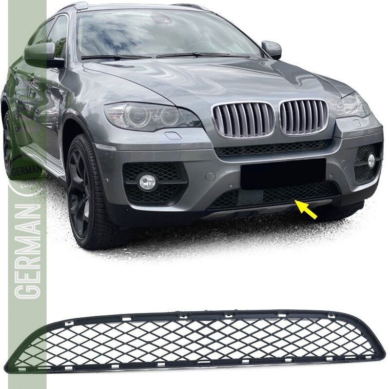 Grille bas de pare-chocs sport pour BMW X6 E71 2006-2014