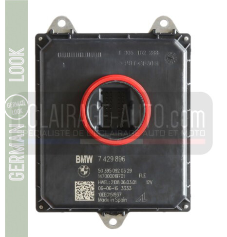 Module / Unité de commande électronique pour phare avant pour phare BMW Mini Adaptive - AL LED 7429896