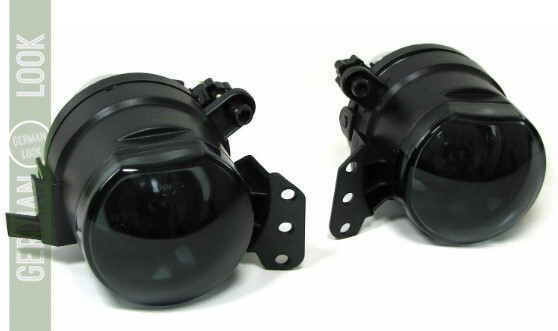 Paire de feux antibrouillard noir fumé pour BMW X3 E83 2004-2006