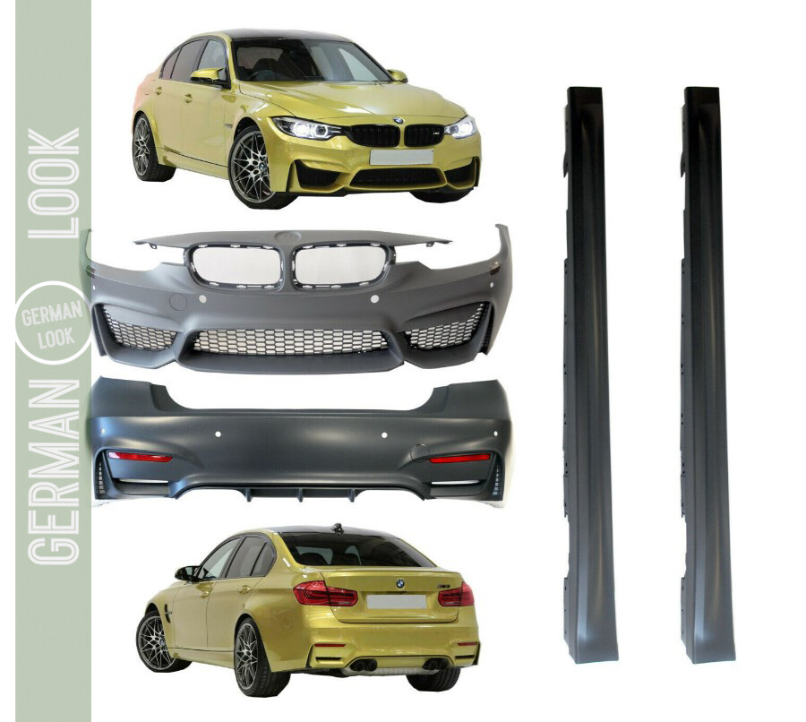 Kit de carrosserie complet / bodykit pour BMW Série 3 F30 2011 - 2015 Look EVO II / M3 / CS