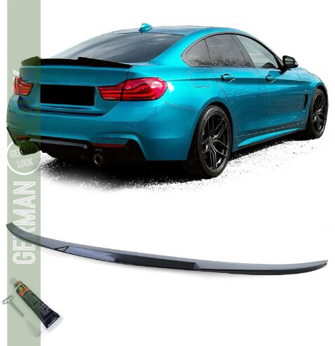 Aileron M4 Performance para BMW Série 4 F33 Cabriolet preto brilhante