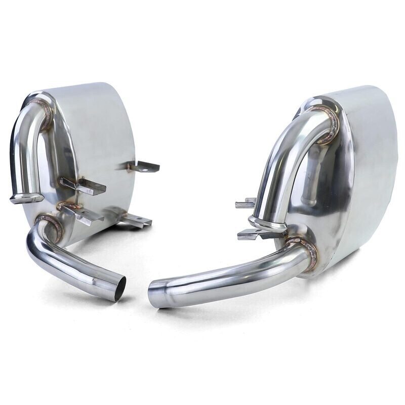 Silencieux / Pot d'échappement sport inox pour Porsche 911 996 C2 C4 1998-2005