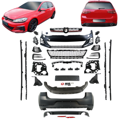 Pare-chocs / Bodykit / Kit de carrosserie GTI pour Volkswagen Golf 7 2012-2017