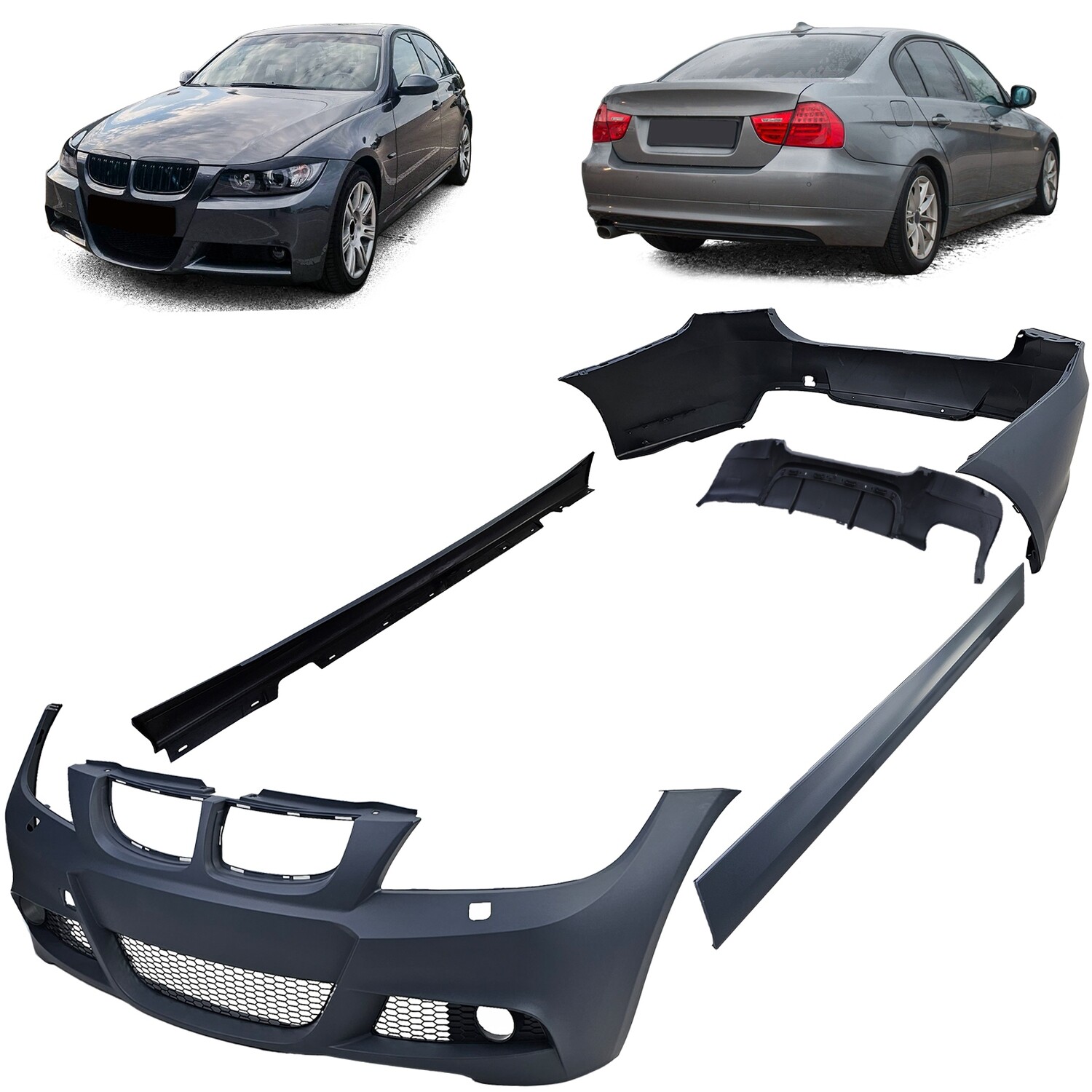 Bodykit / Kit de carrosserie Pack M pour BMW Série 3 E90 2005-2008