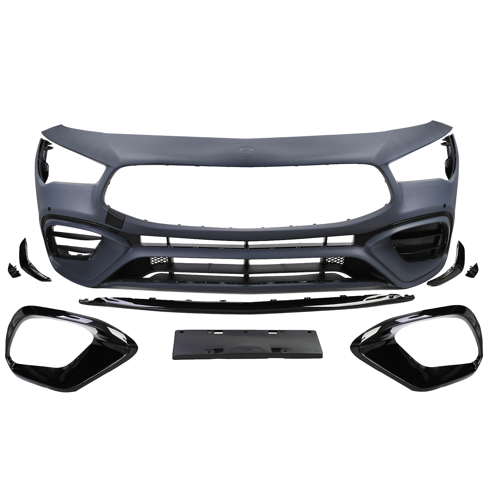 Pare-chocs avant Look AMG pour Mercedes CLA C118 à partir de 2019