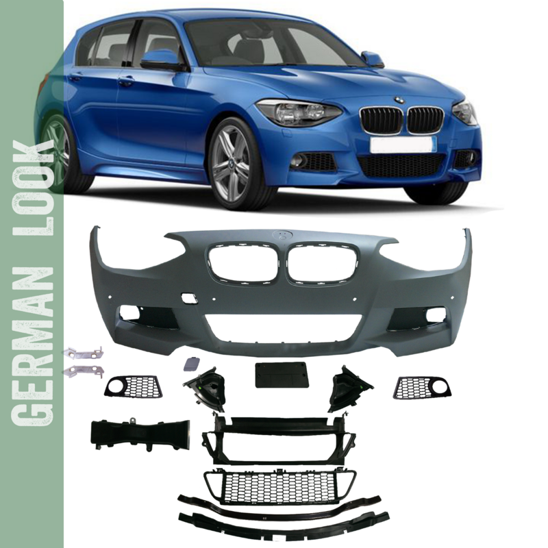 Pare-chocs avant BMW Série 1 F20 2011-2015 Pack M + Accessoires Pare-chocs avant BMW Série 1 F20 2011-2015 Pack M + Accessoires