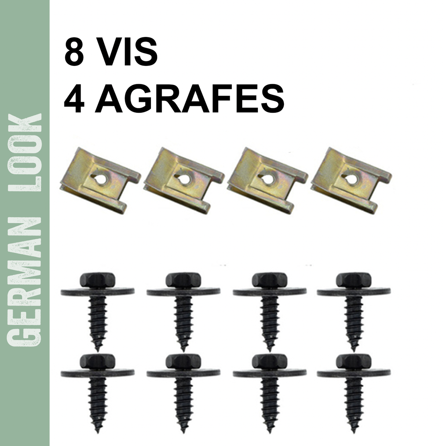 kits de visserie pour pare-chocs et éléments de carrosserie