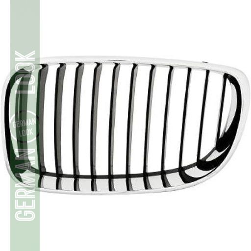 GRILLE DE CALANDRE CHROME/NOIR GAUCHE BMW serie 1 (E81/E87/E82/E88) 07-11 => 51137166439