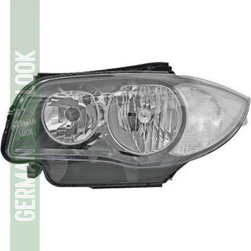 PHARE PRINCIPAL GAUCHE BMW SÉRIE 1 (E81 E82 E88) DE 07 À 11 - OEM : 6311-7193-387 = 63117193387