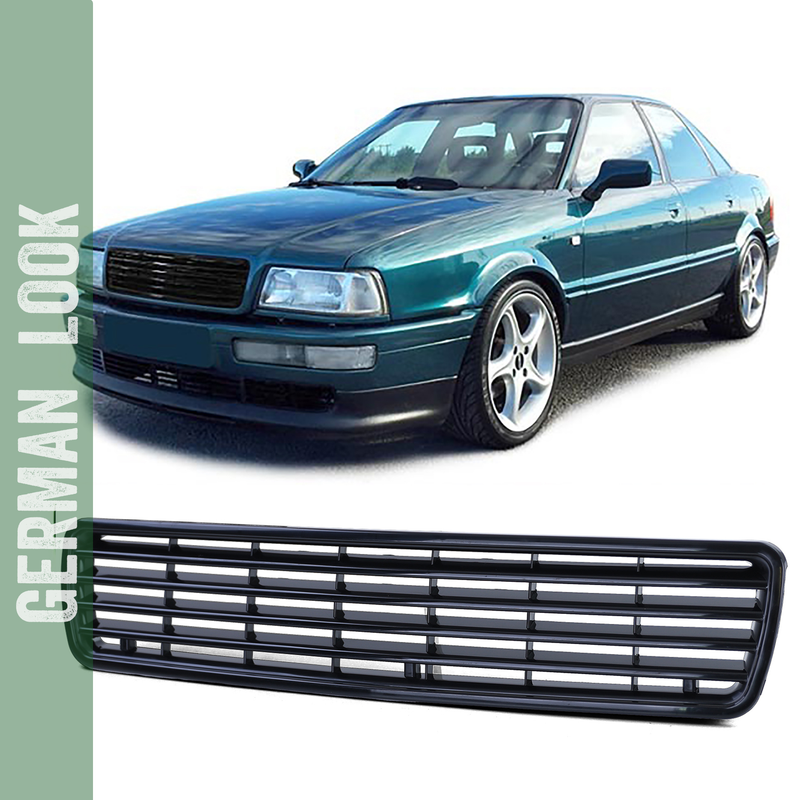Calandre sport sans emblème noire pour Audi 80 B4 Limo Avant Cabrio