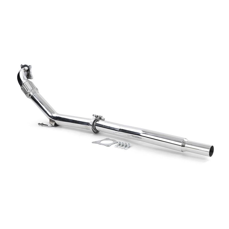 DOWNPIPE INOX POUR VW GOLF 5 6 GTI AUDI A3 8P 1.8T 2.0T TT 8J 2.0 TFSI SEAT LEON 2 SCIROCCO