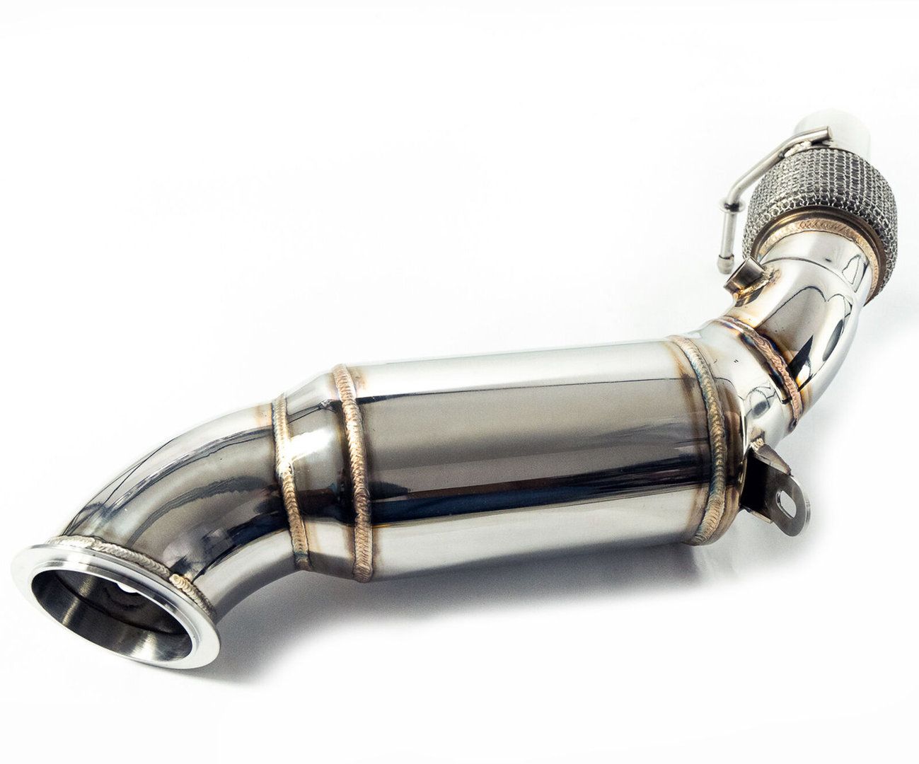 DOWNPIPE INOX POUR BMW SERIE 1 2 3 F20 F21 F22 F30 ESSENCE MOTEUR N13 1.6T 2.0T 114i 116i 118i 120i