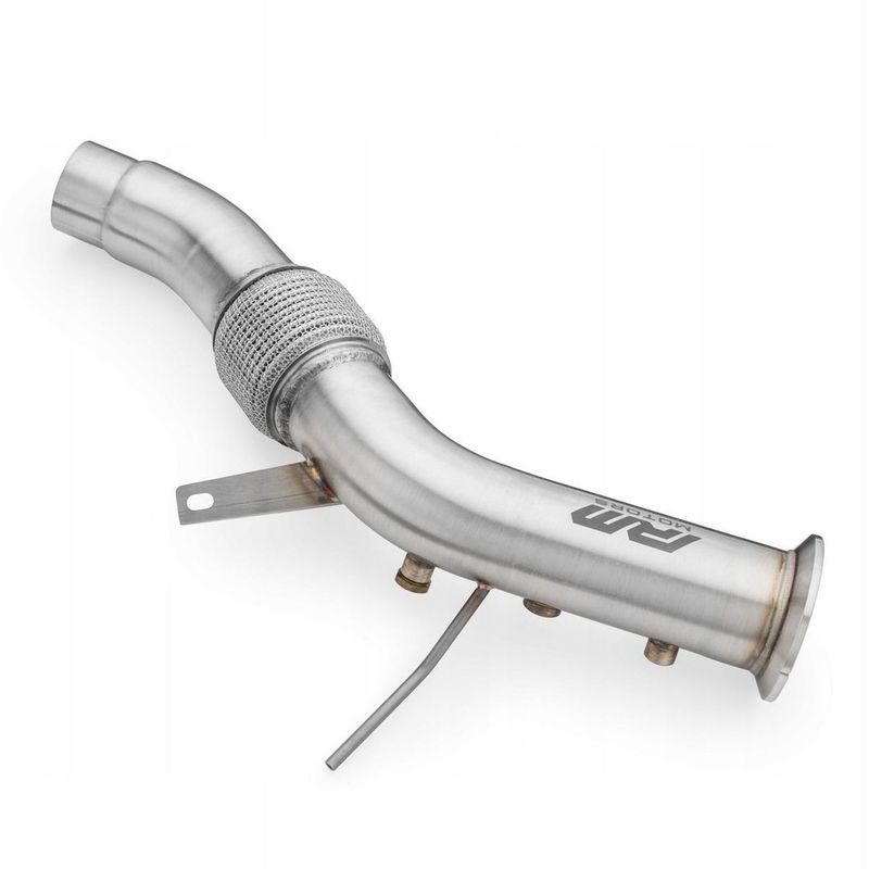 Downpipe RM MOTORS pour BMW série 5 F10 F11 N57 525d 530d 535d 204cv 245cv 313cv sans adblue