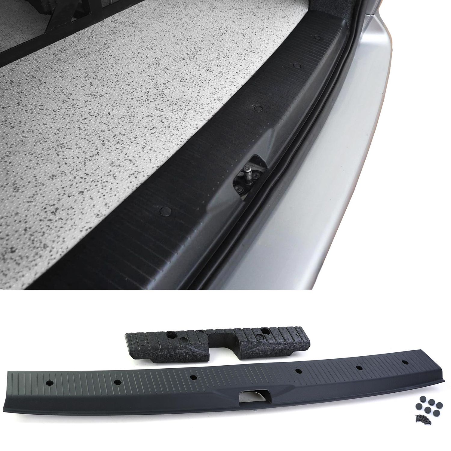 Cache support de serrure arrière pour VW Bus T5 T5.1 T6 T6.1 avec hayon
