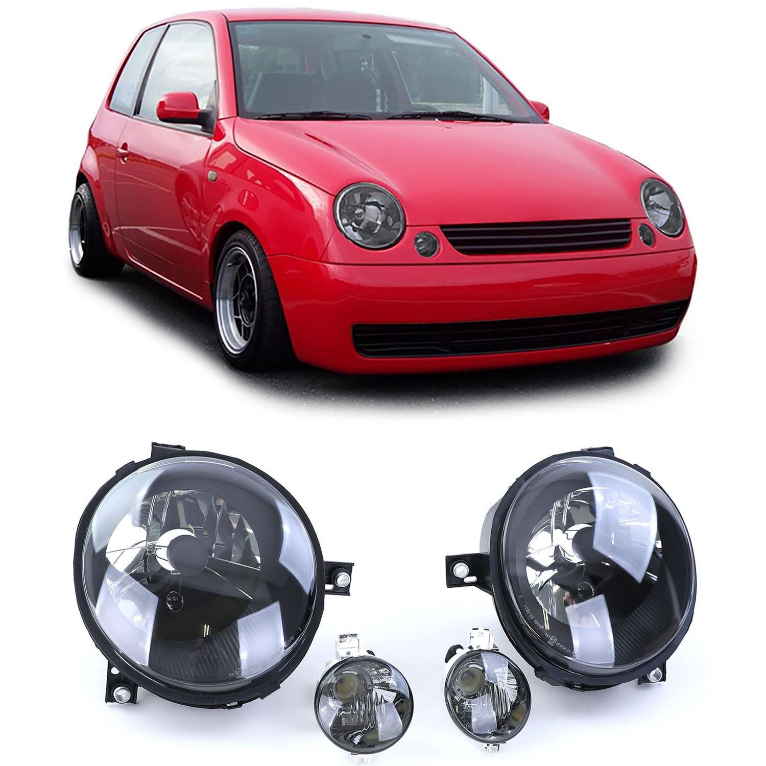 Paire de phares avant avec clignotants pour Volkswagen Lupo 1998