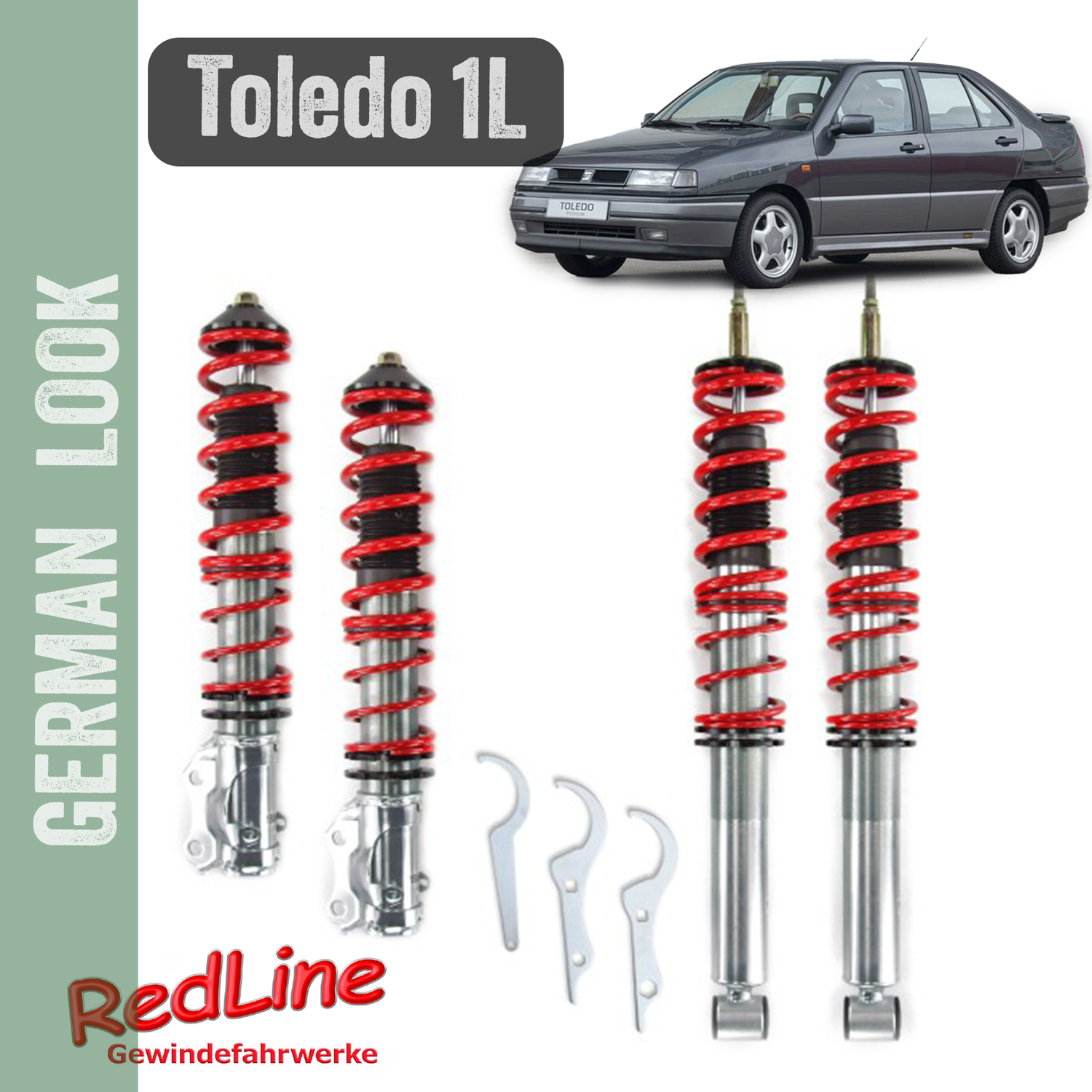 Kit Suspension Combine Filete Redline Seat Toledo 1L de 1991 a 1999