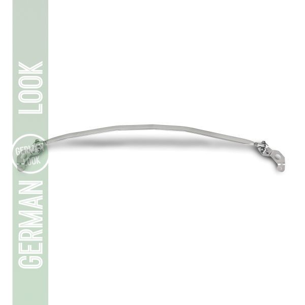 Barre de jambe de force avant en aluminium poli pour BMW Série 1 E81 E82 E87 moteur essence à partir de 04