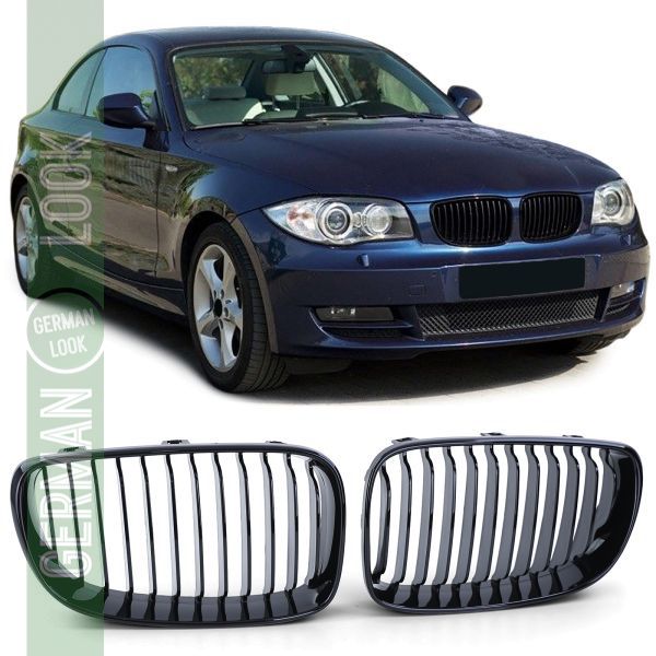 Calandre sport performance brillante sur mesure pour BMW Série 1 E81 E82 E87 E88 07-12