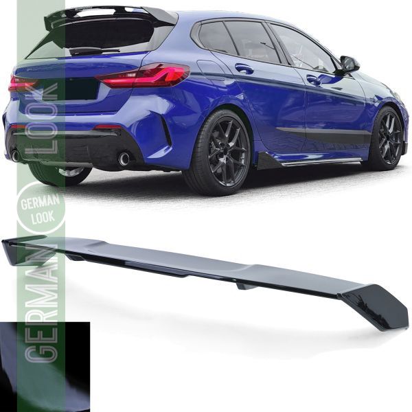 Becquet arrière de toit Performance noir brillant sur mesure pour BMW Série 1 F40 à partir de 2019