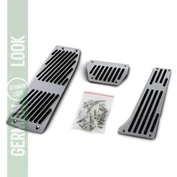 Pédalier en aluminium automatique + repose-pieds sur mesure pour BMW E30 E36 E46 E90 E91 E92 E93